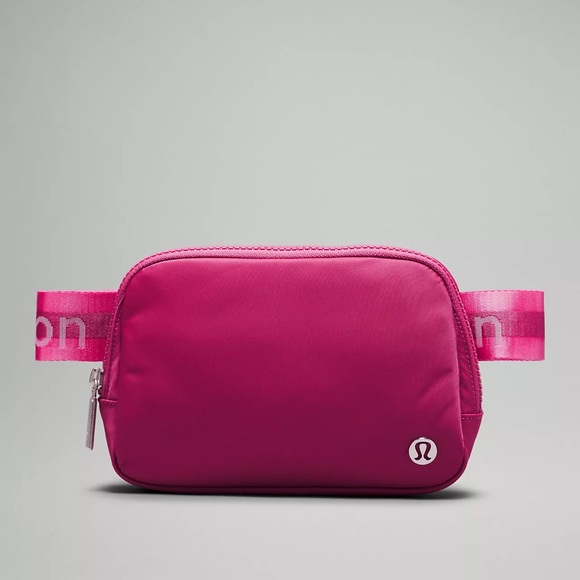lululemon athletica Handbags - LULULEMON | ✨NEW✨ Everywhere Belt Bag 1L in Washed Mauve/Sakura Pink/White